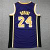 Embroidered NBA Los Angeles Lakers 24 Kobe Bryant Basketball Jersey Men Women Fall Winter