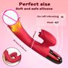 Powerful Vibrator For Women G Spot Clitoris Vagina Tongue Licking Stimulator Heating Female Masturbator For Adult Sexy Toys 18+
