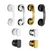 Portable Sliding Glass Door Handle No Drill Installation Strong Suction Cup Comfortable Grips for Home Office Decoration