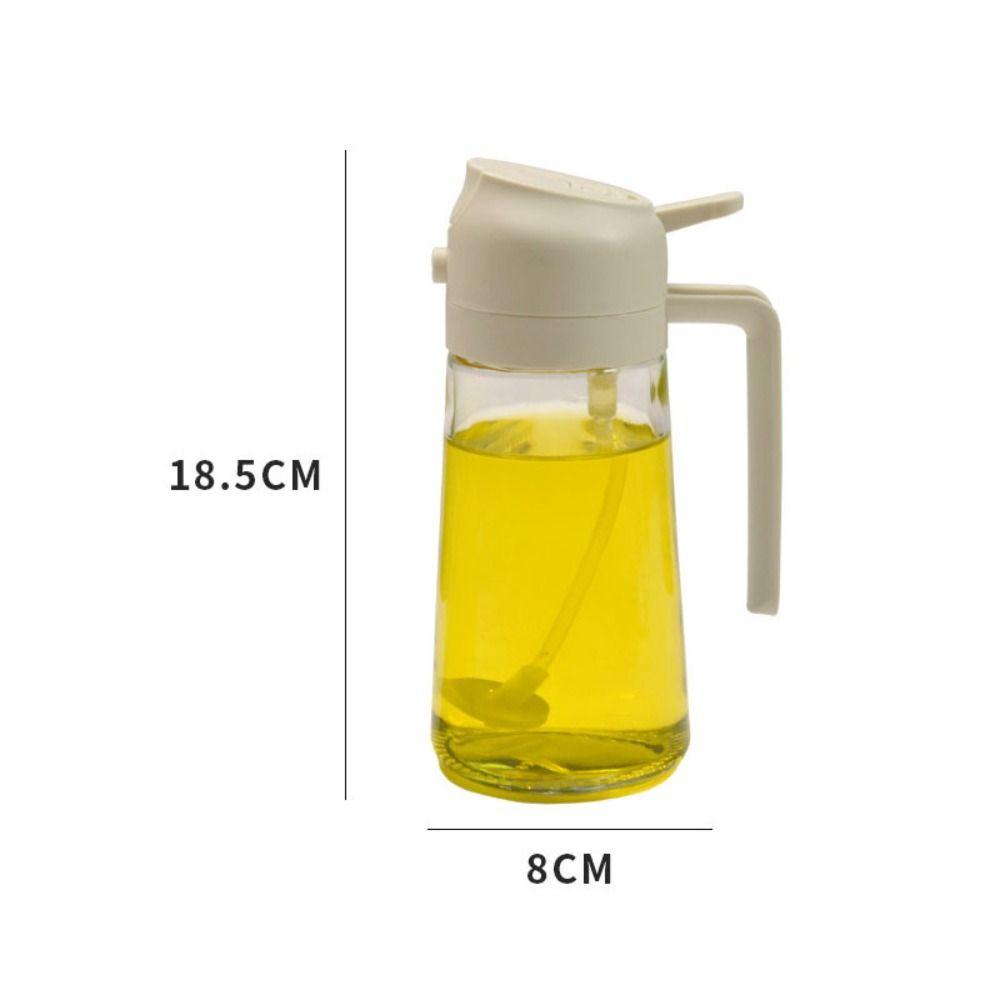 Pulverizare/turnare din sticlă Sticlă de ulei cu pulverizare Dozator de ulei pentru gătit Sticlă cu pulverizare pentru ulei de gătit