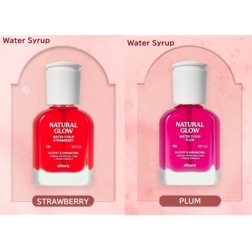 OHORA Sada posilovače nehtů Sirup Posilující péče o nehty Lesk 10 ml x2 (10 X 10)