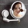 Double Side Extend Bathroom Mirror Without Drill Cosmetic Makeup New Wall Mirror  Bathroom