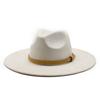 Wish Suede Top Hat Women'S Color Peach Heart Big Eaves Hat Gentleman'S Hat