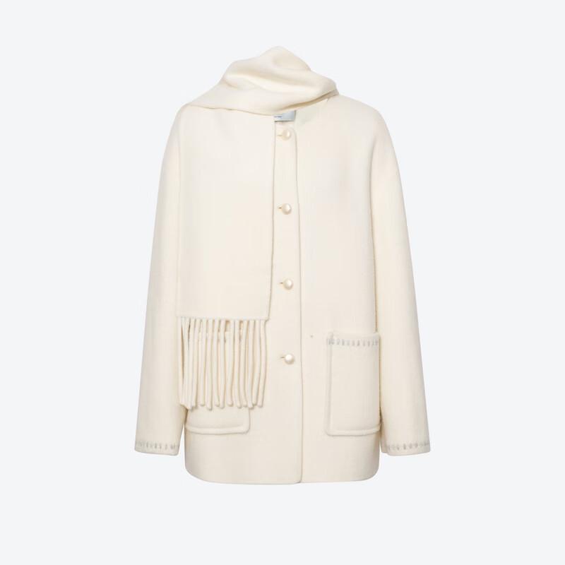 SEIFINI Gentle Moonlight Wool Blend Coat