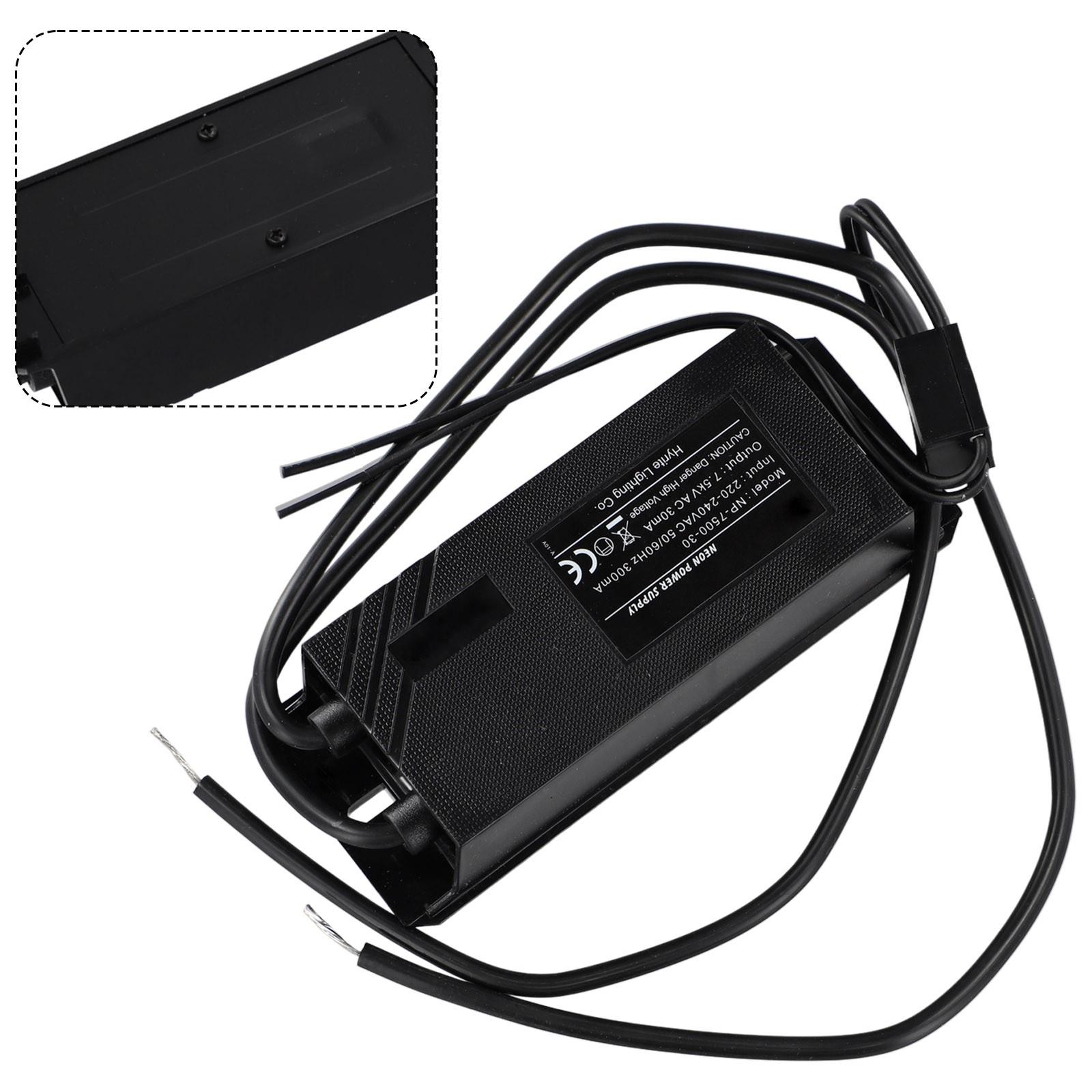 

7.5KV Neon Sign Light Power Supply 7500V 30mA Electronic Transformer