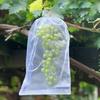 40Pcs 5 Sizes Fruit Grape Protection Bags Garden Drawstring Netting Mesh Bags Anti-Bird For Plant Strawberry Fruit Grow Bags