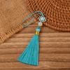 10PCS Multicolor Tassel Chinese Knot Tassels With Jade Beads Jade Beads Tassels  For Jewelry Making