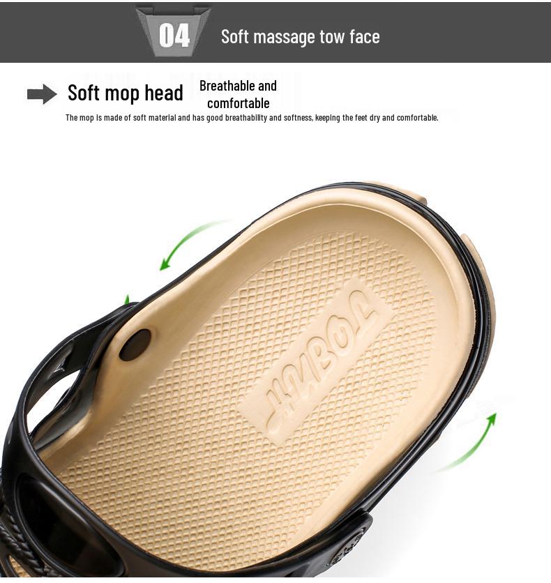 Herren Zwei-Wege Sommer Strand- und Outdoor-Freizeitsandalen