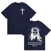 Christian Religious Jesus Forgive Them Father Bible Print T Shirts Men Women Casual Hot Sale T Shirt Retro Oversized Cotton Tees