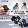 Fun 3-In-1 Game Edc Fidget Toy Personalized Skeleton Ghost Fidget Spinner Alloy Fidget Slider Stress Release Toy Adhd Toys