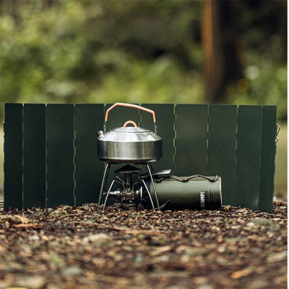 Windproof Kitchen Gas Stove Screen Metal Alloy Stove Windscreen Outdoor Stove Wind Shield  Outdoor