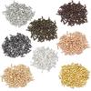 100/200pcs 2×7 3×9mm Alloy Water Drop End Beads For Jewelry Making DIY Necklace Pendant Extender Chain Tail Chain Accessories