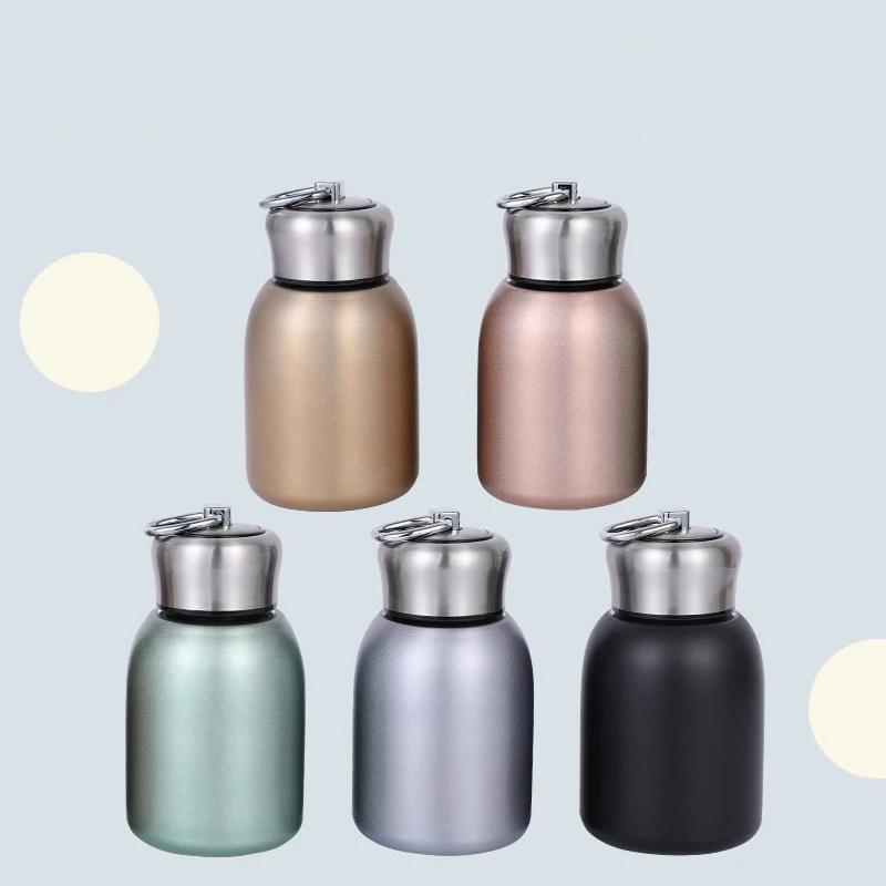1Pc 300ml Insulated Stainless Steel Travel Mug, Keeps Drinks Hot or Cold for Hours, Perfect for Camping & Travel