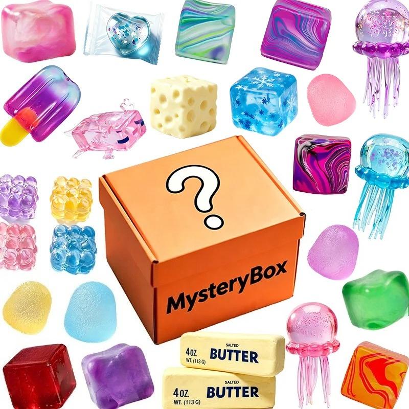 Nice Cube Surprise Blind Box  Authentic Soda Fidget Cube Soft Squishy Squeeze Toy Mystery Sensory Stress Relief