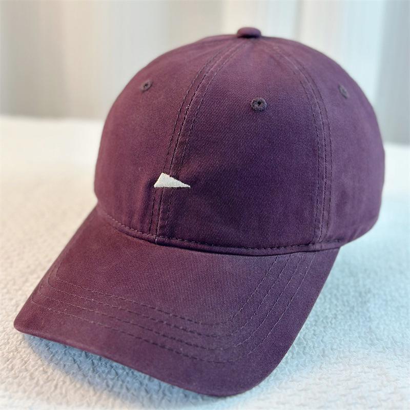 New Embroidered Inverted Triangle Baseball Cap Children Spring and Summer Widened Outdoor Sunshade Cap Men's Tide