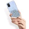 Glitter Case for Samsung Galaxy A02s, Blue
