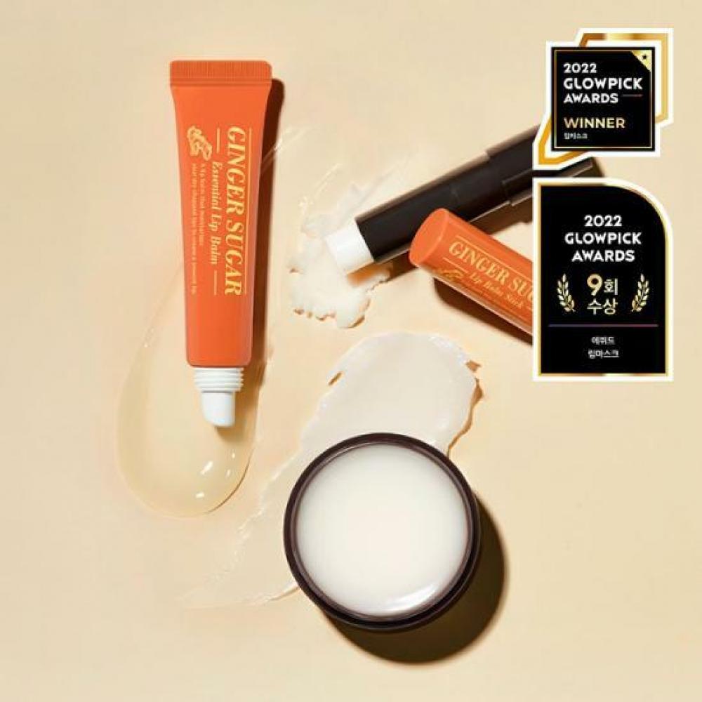 

ETUDE All Young Эксклюзивный Etude Ginger Sugar Уход за губами 3 типа Маска для губ Бальзам для губ Stick Essential Бальзам для губ Тюбик 15 мл