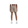 Under Armour Unstoppable Solid Fleece Pleated Training Shorts Women Shorts Brown 1382764-200