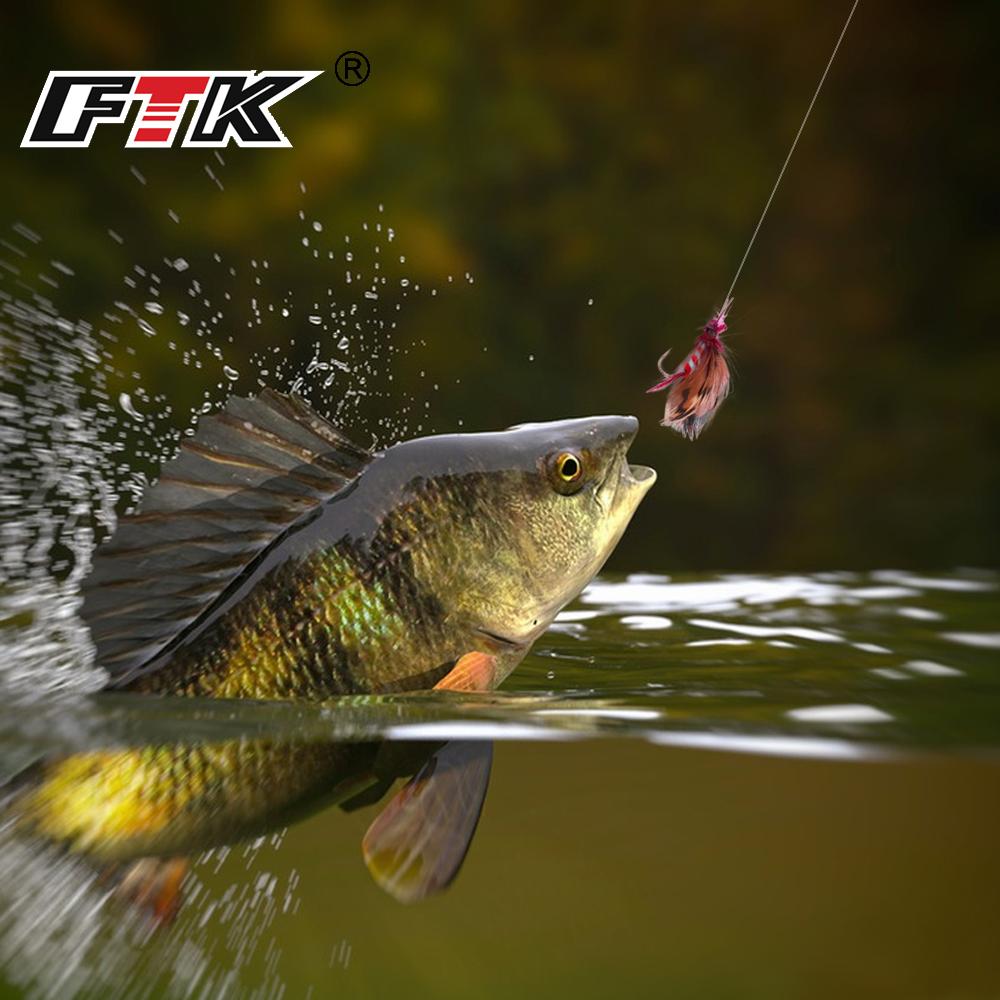 FTK Muškařská sada pro muškaření Kombinovaná muškařská souprava Lov na okouny pstruhů 48dílná návnada na suchou mušku Muškařské návnady