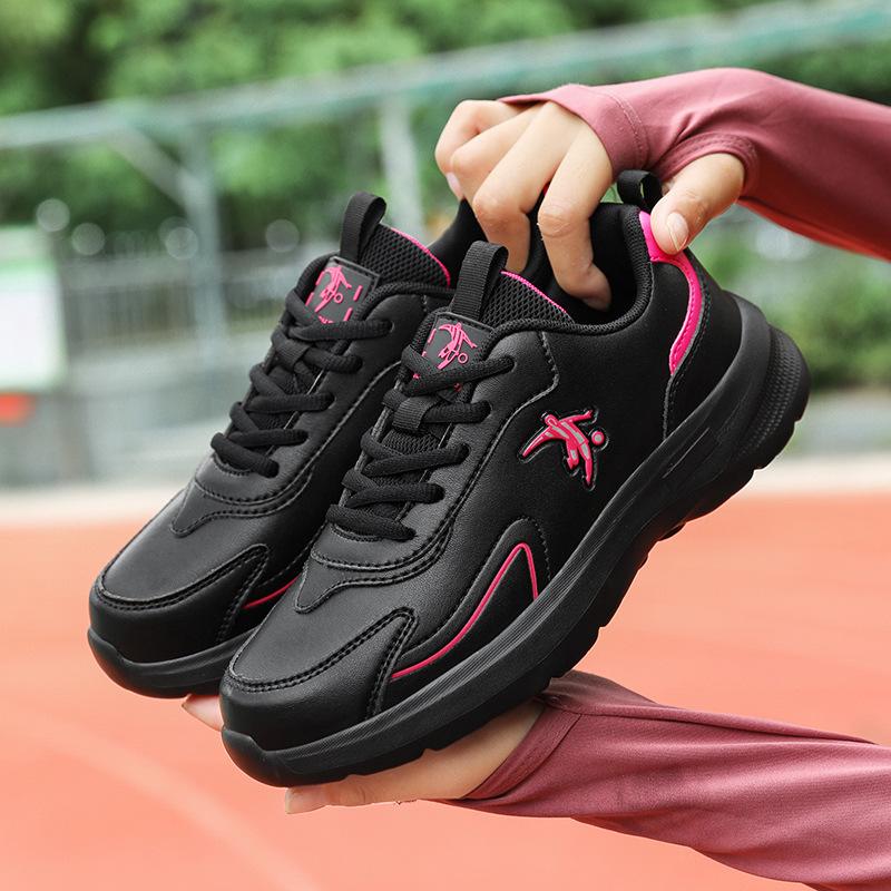 Joni Danlai shoes sports shoes autumn and winter new casual shoes leather waterproof running shoes wear-resistant non-slip travel shoes