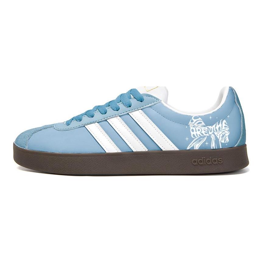 Adidas Neo VL Court 2.0 Abrasion Resistant Abrasion Resistant Low top Skateboard Shoes Unisex Blue ID6015(Team189-)
