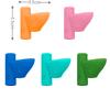 6PCS Montessori Grip Correction Device Pen Holder Posture Training Grip Strength Children's Learning Partner Student Stationery