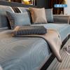 Ice Silk Sofa Cushion Summer Summer Sleeping Mat Cushion Non-Slip Backrest Cover Cloth