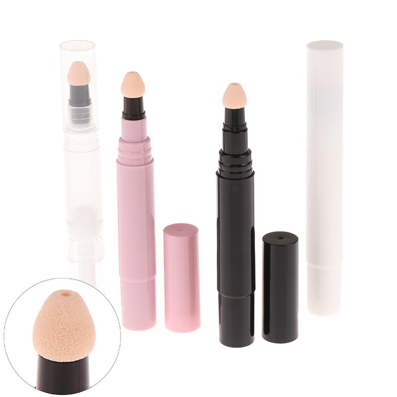 1 Pcs 5Ml Foundation Blush Dispensing Refill Pen Rotating Vacuum Nail Up Bottle Pen Cosmetic Gloss Lip Polish Pen Empty Tool