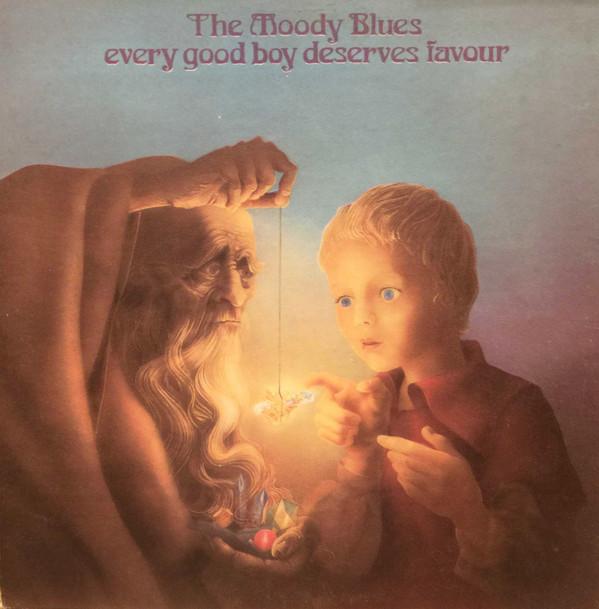 

LP Record MOODY BLUES Every Good Boy Deserves Favour THS5 Threshold 1971 Canada Rock Used