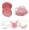 Dentosmile Dental Orthodontic Retainer/Aligner Case/Box/Mouth Guard and Denture Storage In Pink Colour (1)