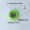 27T 28T 31T 36 Tooth Electric Car Nylon Gear for Electric Lithium Power Folding Car Motor Electric Bicycle