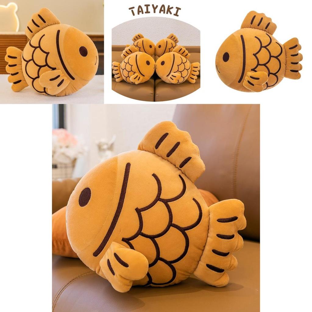 Kreatives Grenzüberschreitendes Plüschfisch-Spielzeugkissen Für Kindergeschenke Und Heimdekoration