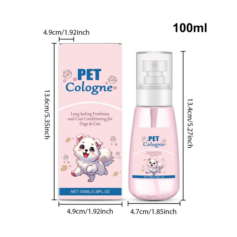 Deodoriserande Hundspray Mild Kattunge Luktborttagare Naturlig Deodorant Parfymspray För Hundar Och Katter Långvarig Luktkontroll