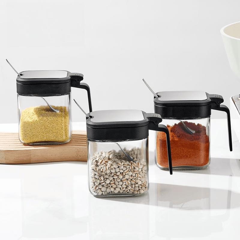 Ruhan Glass Spice Jar Set