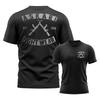 ASKARI Boxing Fighting Men's T-shirt Summer Sports Fitness 3D Round Neck Short Sleeve Top Outdoor Clothing