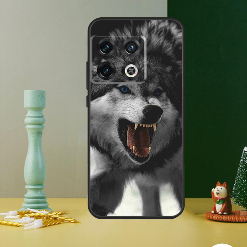 The Wolf Fierce Phone Case For OnePlus 13 13R 12 12R 11 9 10 Pro 8T 9RT 10T 10R Nord 4 CE 2 3 Lite N20 N30