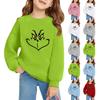 Maglioni a Girocollo da Ragazza per Natale per Bambini Top Stampati per Bambini