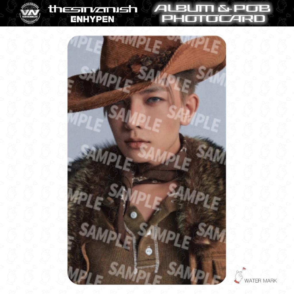 VORBESTELLUNG ENHYPEN THE SIN VANISH ALBUM Fotokarte Japan POB Glücksziehung OFFIZIELL FORBIDDEN AFTERLIGHT STORM FUGITIVES