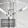 Three-Tier Acrylic Display Storage System Saving Countertop Organizer