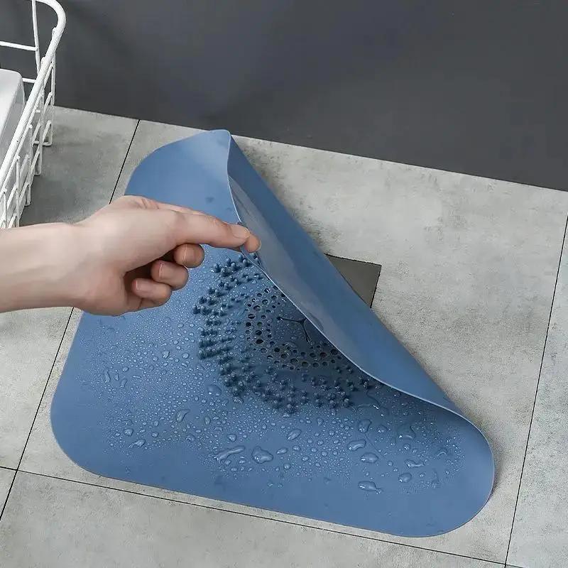 1PCS Household Sewer Deodorant Cover Sealing Plug Silicone Bathroom Floor Drain Deodorizer Toilet Floor Drain Cover Deodorant Cover