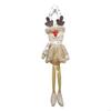Christmas Doll Door Ornament Multipurpose Long Leg Doll Hanging Decoration For Tree Door Handle Bookshelf Curtain Window