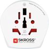 Adaptateur de voyage - SKROSS - 1.500204-E - Type CO W - Blanc - Pour l'étranger