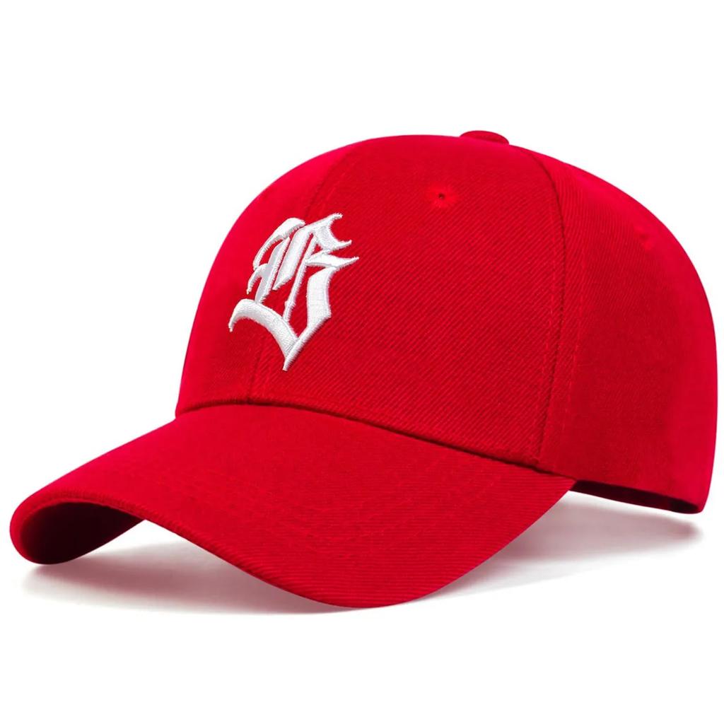 Unisex B Letter Embroidery Baseball Cap Spring and Autumn Outdoor Adjustable Casual Hats Hip Hop Hip Hop Sunscreen Hat