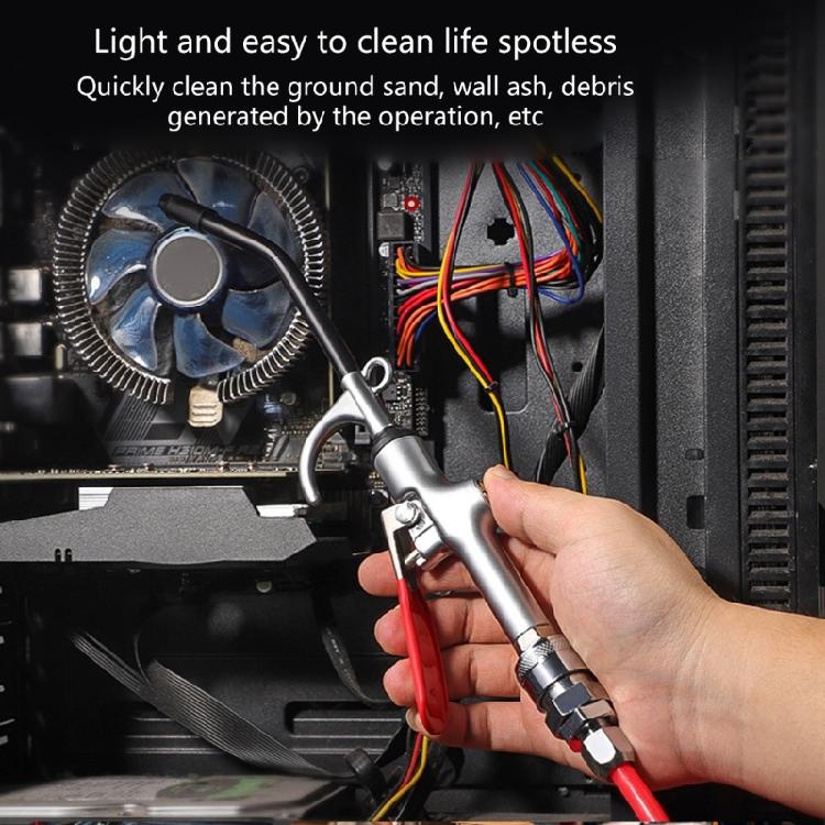 Pneumatic Air Blow Guns Cleaner Compressors Dust Blower Nozzle Cleanings Tool