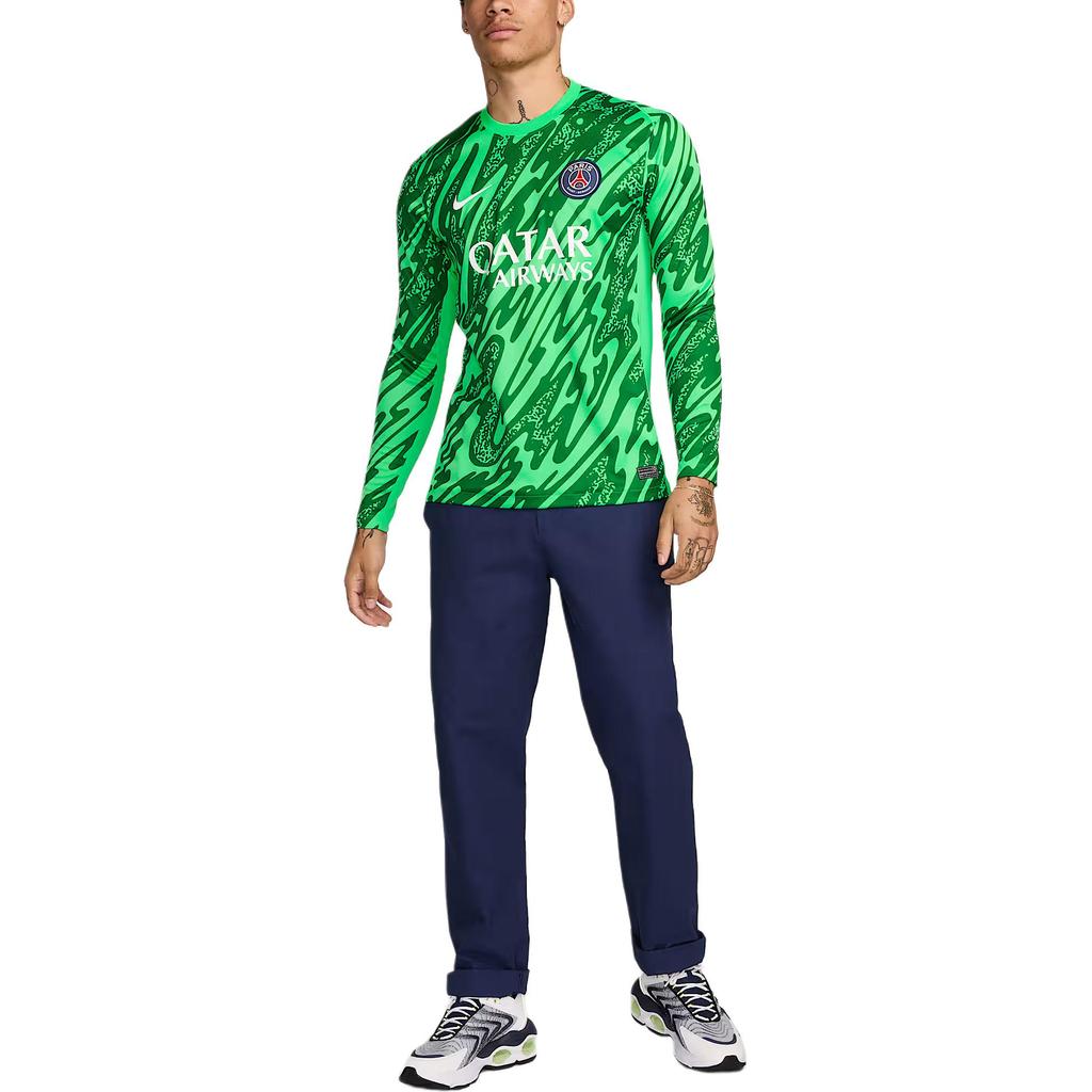 Nike Paris Saint-Germain 2024/25 Stadium Goalkeeper Men's Nike Dri-FIT Soccer Replica Long-Sleeve Jersey FN8810-329