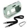 Silicone Case Cover Travel Protective Carrying Pouch with Shoulder Strap for Bose SoundLink Flex 1st Gen 2nd Gen BT Speaker