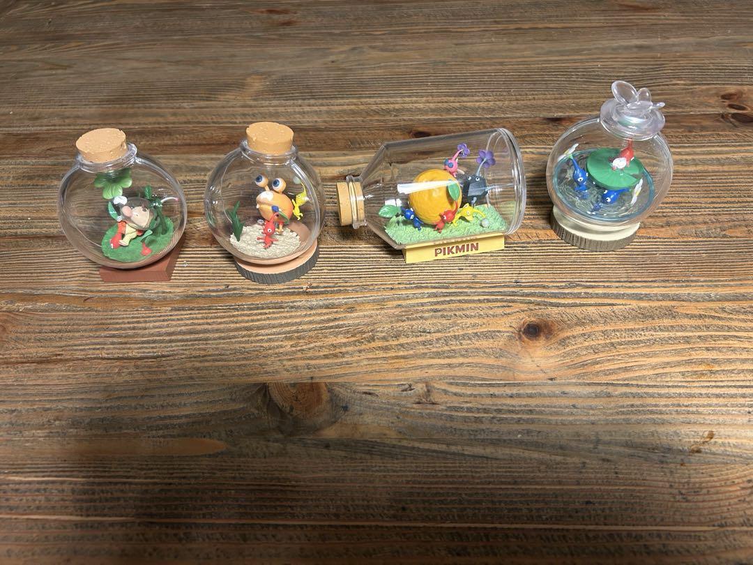 

[Б/У] Коллекция террариумов Пикмин, первая серия из 4