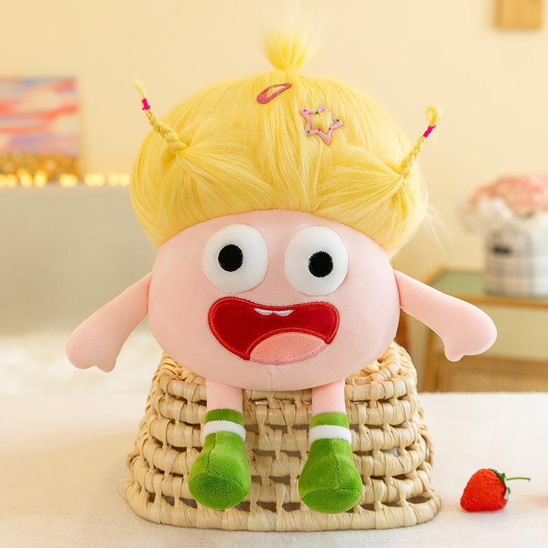 Kawaii Funny Plush Toys Stuffed Soft Cute White Pink Horse Appease Doll Toys for Kids Girls Birthday Gift New