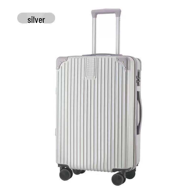 Vintage Large Capacity Hardside Spinner Luggage 24-inch