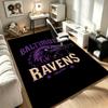 Baltimore Ravens  Carpet Non-slip Indoor Mat Suitable for Office Chair Living Room Computer Desk Decorative Home Office Carpet Polyester Fiber Mat 800